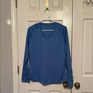 Bimini Bay Blue Long Sleeve Top